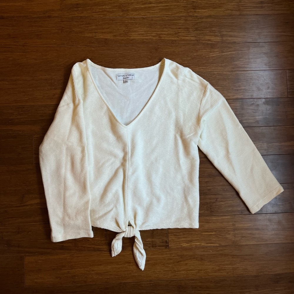 Ivory sweater